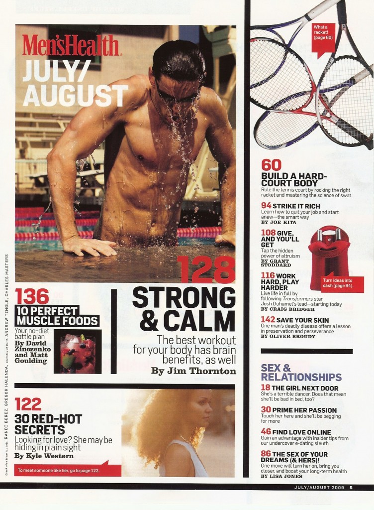 Nick Hounslow in Men's Health